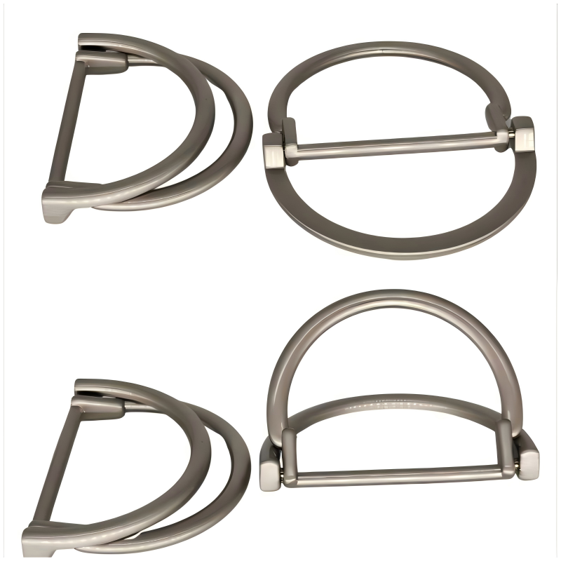 Double D ring buckle for adjustable backpack or strap systems