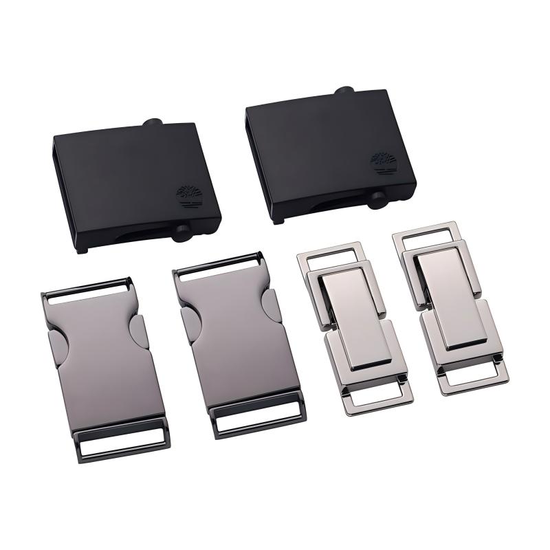 Durable center release buckle used in tactical and outdoor gear