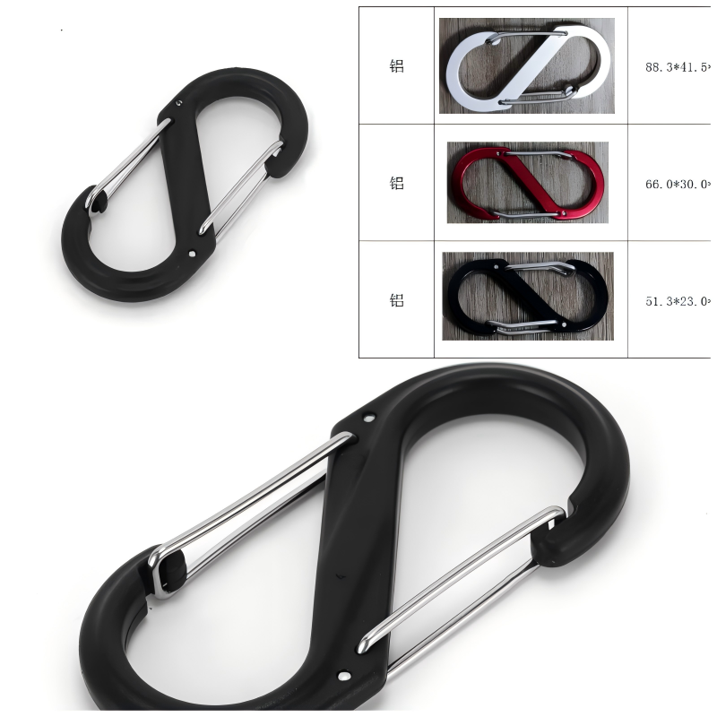 Assorted alloy clasps and buckles laid out on a designer’s worktable, representing versatile use in bag and belt manufacturing