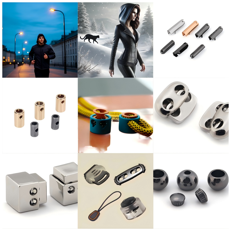 Durable snap-on metal buttons used in denim and casual wear