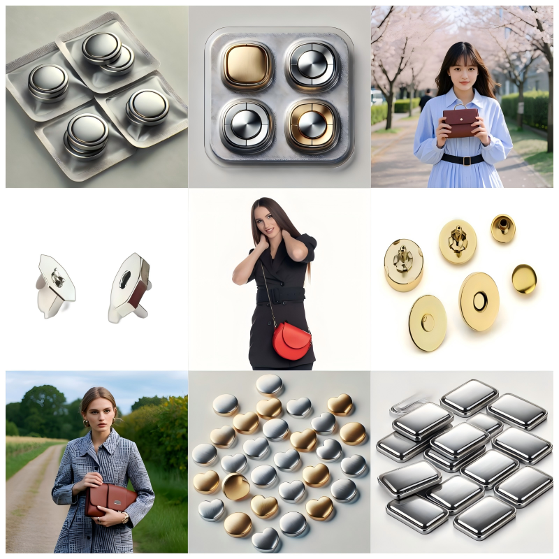 High-quality feet rivets for long-lasting bag performance