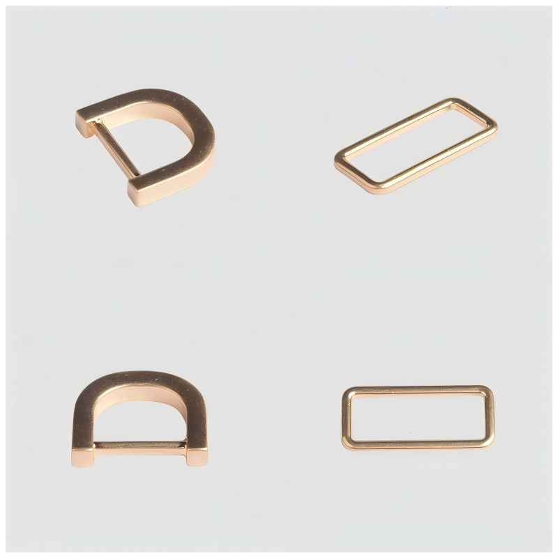 Versatile D rings and D buckles enhancing belt durability and style