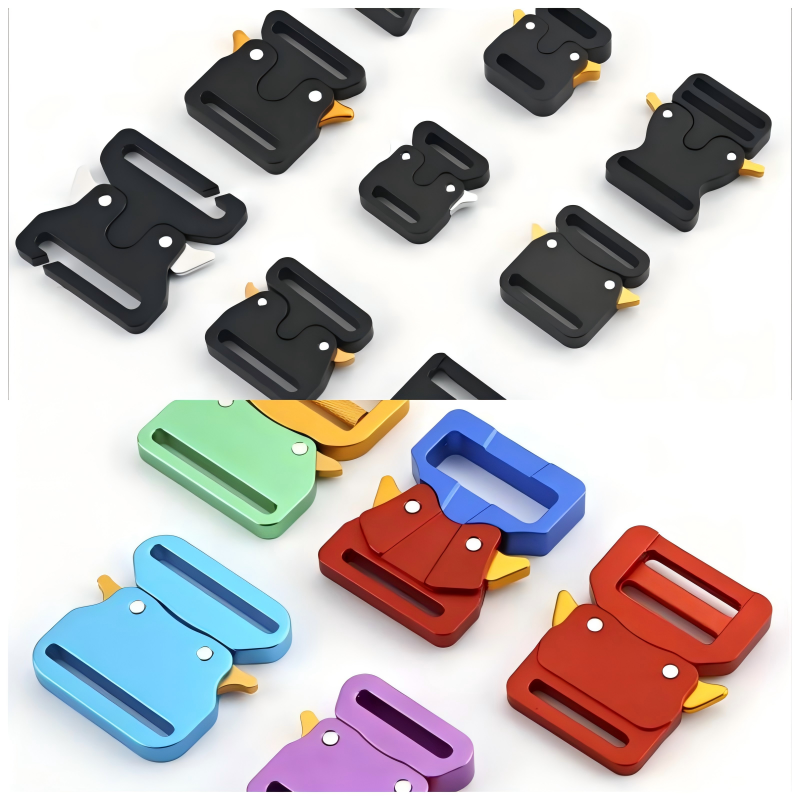 Smooth and efficient Cobra quick release buckles for rapid deployment