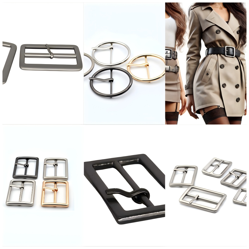 Minimalist belt buckle for contemporary fashion accessories