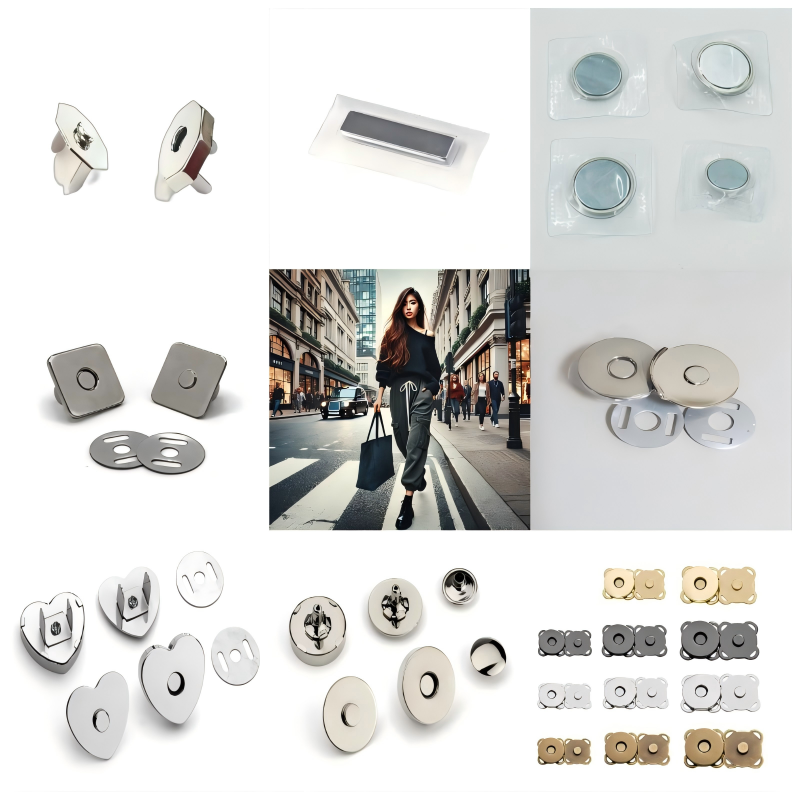 Modern magnetic fastener combining innovation with everyday functionality