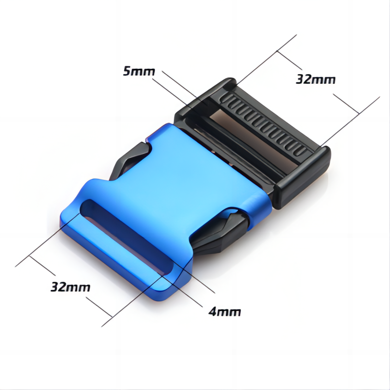 26-40mm heavy-load aluminum buckles for mountaineering, military and cargo equipment