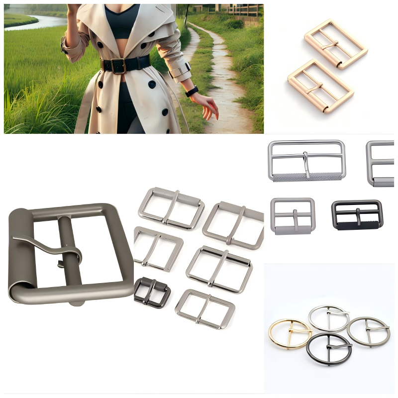 Durable 25mm jeans buckle for women, CNC-machined with reinforced prong, meets CPSIA and REACH safety standards
